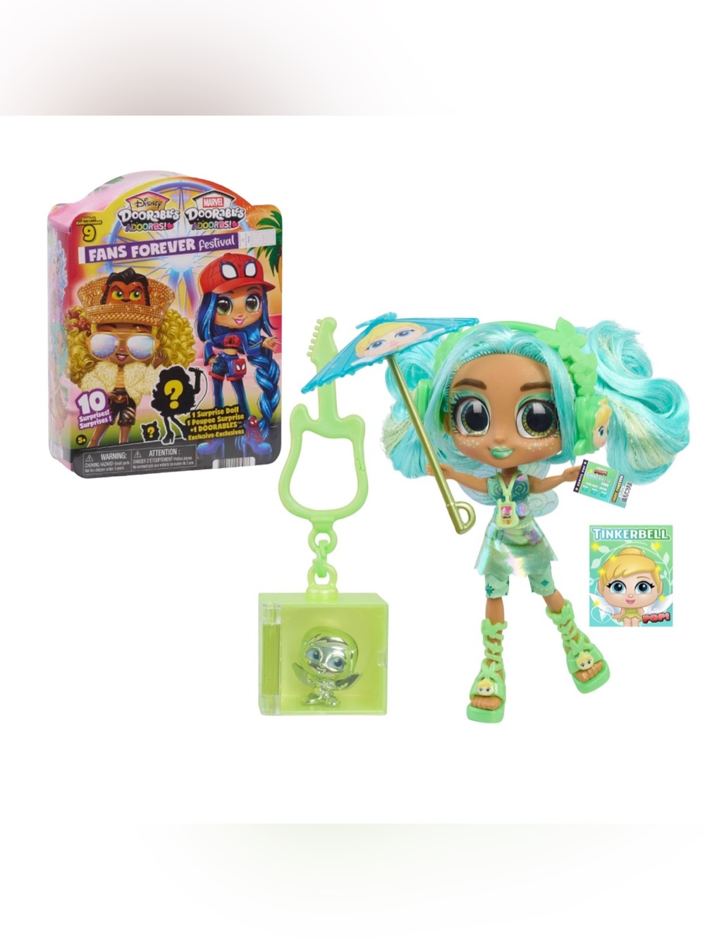 Disney Doorables ADOORBS! Series 3 Festival-Themed Doll Tinkerbell